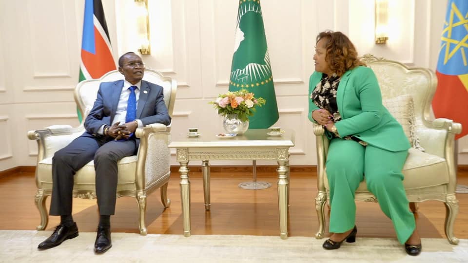 Minister of Foreign Affairs arrives in Addis Ababa, holds meeting with Israeli Special Envoy